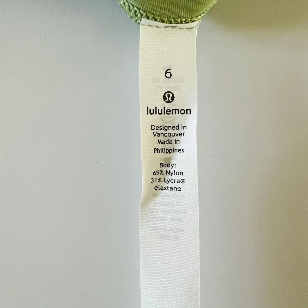 LULULEMON ATHLETICA Vista Green Wunder Under HR Tight 25